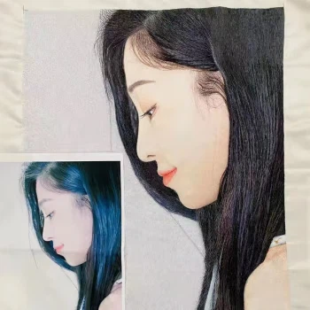 Addasu Peintio Brodwaith Ar Gyfer Portreadau O Ffigurau